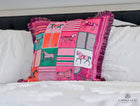 Luxury Velvet Equestrian Cushion 50x50cm including duck feather insert
