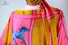 Silk Shawl Dress & Scarf