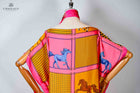 Silk Shawl Dress & Scarf