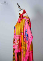 Silk Shawl Dress & Scarf