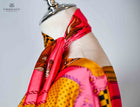 Silk Shawl Dress & Scarf