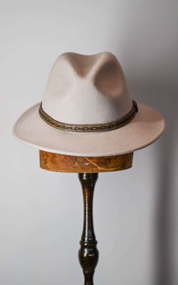 JOHNNY - AUSTRALIAN WOOL FELT SAFARI (Oat)