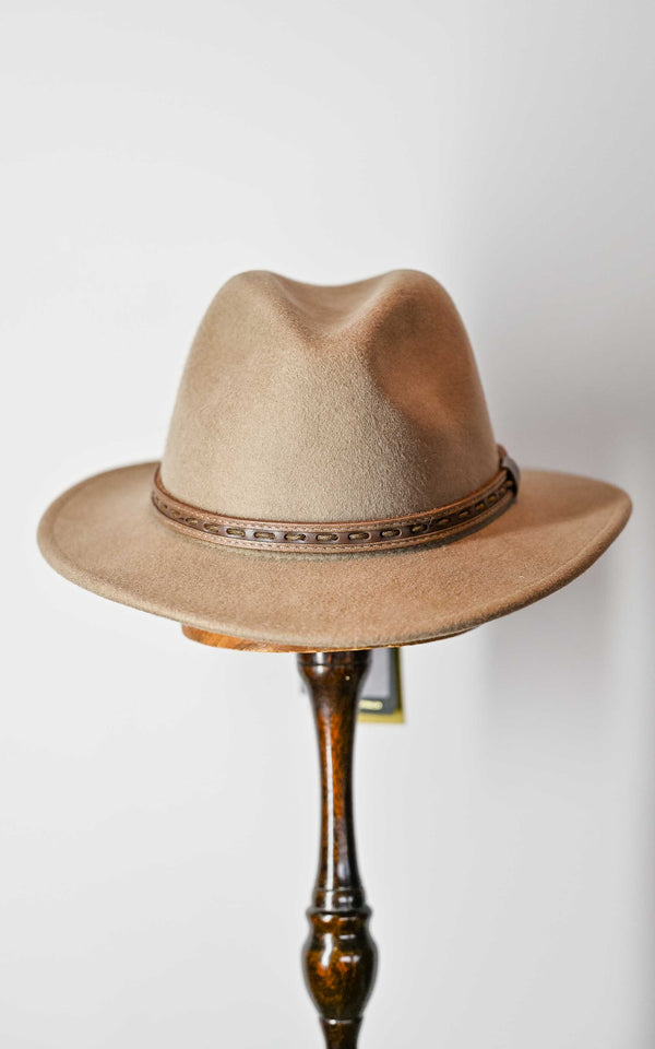 JOHNNY - AUSTRALIAN WOOL FELT SAFARI (Putty)