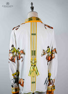 Jumping Horse Long Sleeve Shirt/Blouse