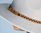 LAUREN- AUSTRALIAN WOOL FELT FEDORA - Oat