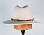 LAUREN- AUSTRALIAN WOOL FELT FEDORA - Oat