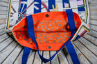 Carriage themed Material Tote bags