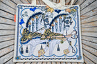 Horse in Harness Material Tote bags
