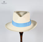 Miguel Cuenca Fedora Hat Blue band
