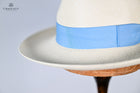 Miguel Cuenca Fedora Hat Blue band