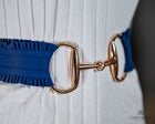 Wide Elastic Stretch belt with Equestrian Bit themed Buckle- One size