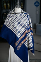 Equestrian Checkered Wrap - Available in 6 colors -Black, Caramel, Navy, Green, Grey, Pink