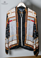Flowing Zip-Up Jacket - Black