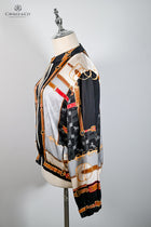 Flowing Zip-Up Jacket - Black
