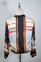 Flowing Zip-Up Jacket - Black