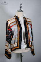Flowing Zip-Up Jacket - Black