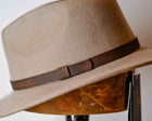 NOLAN- AUSTRALIAN WOOL FELT FEDORA - Bark