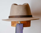 NOLAN- AUSTRALIAN WOOL FELT FEDORA - Bark