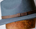 NOLAN- AUSTRALIAN WOOL FELT FEDORA - Charcoal