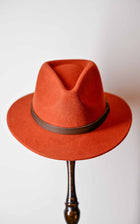 NOLAN - AUSTRALIAN WOOL FELT FEDORA - Ginger