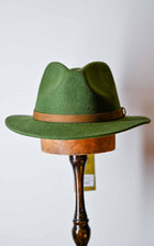 NOLAN- AUSTRALIAN WOOL FELT FEDORA - Olive