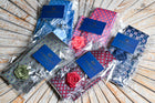 Pattern Tie Set- Includes Tie Matching pocket square, cuff links & lapel pin