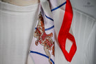 Pink, Red & Grey Carriage Scarf