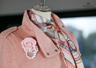 Wool Blend Blush Pink Moto Elegant Coat