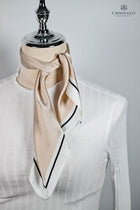 Plain Coffee & Cream Scarf