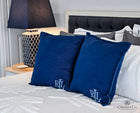 Ralph Lauren Navy Cushions 50 x 50cm
