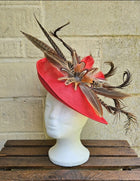 UK Feather Statement Raceday/Judges Fascinator