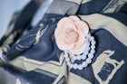 Rose & Pearl decorative Brooches