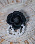 Rose & Pearl decorative Brooches