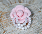 Rose & Pearl decorative Brooches