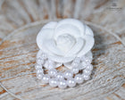 Rose & Pearl decorative Brooches