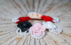 Rose & Pearl decorative Brooches