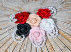 Rose & Pearl decorative Brooches