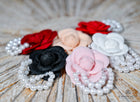 Rose & Pearl decorative Brooches