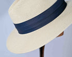 LUCCA - PAPER BRAID SAFARI -Natural with navy band