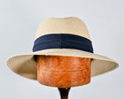 LUCCA - PAPER BRAID SAFARI -Natural with navy band