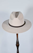 THE DEER HUNTER- Super Fine Cashmere Fedora Oat