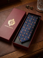Horse themed Silk Ties UK- By LAURA JEANNE