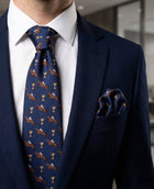 Horse themed Silk Ties UK- By LAURA JEANNE