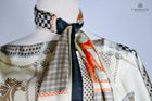 Silk Shawl Dress & Scarf