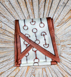 Wide equestrian printed-Hair-Bag Twills
