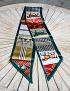 Wide equestrian printed-Hair-Bag Twills