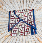 Wide equestrian printed-Hair-Bag Twills