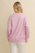 On Order-Horse Shoe Pullover Sweater - Brown