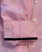 Icon Button-up Blouse: Halogen Blue & English Rose Pink