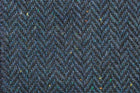 Women's Blue Herringbone Classic Tweed Cape